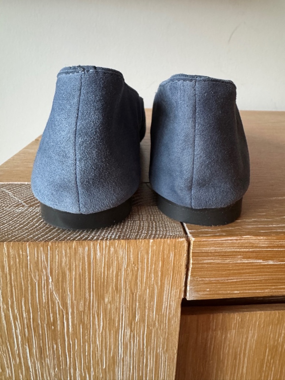 NWT! MADEWELL Women's The Mylie Ballet Flat in Basalt Blue Suede Size 6.5 no box - Picture 6 of 12